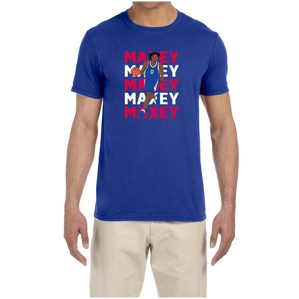 Philadelphia 76ers Tyrese Maxey Youth Basketball Fans Graphic T-Shirt